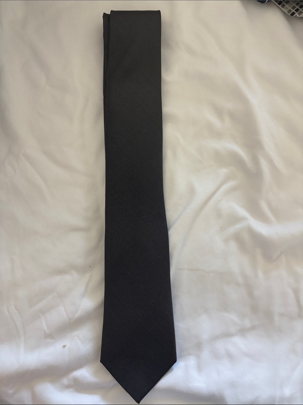 Kenneth Cole Textured Black Men's Tie